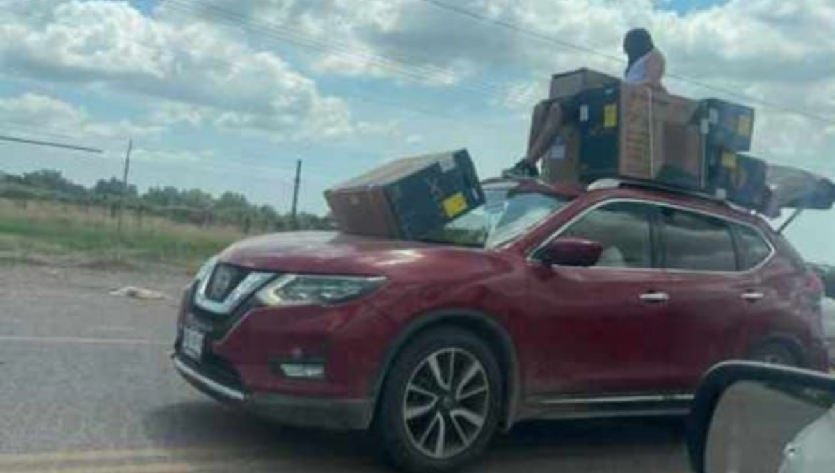 Personas saquean muebles y  televisores en Culiacán, pero los devuelven horas después 