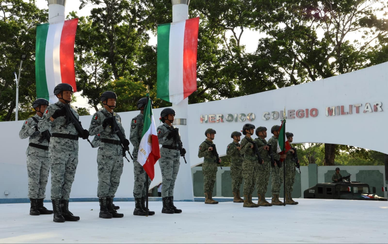 Conmemoran en Chetumal el 177 aniversario de los Niños Héroes