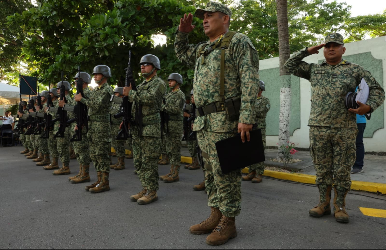 Ejército Mexicano de la 34 Zona Militar de la ciudad capital llevaron a cabo la conmemoración Ejército Mexicano de la 34 Zona Militar de la ciudad capital llevaron a cabo la conmemoración