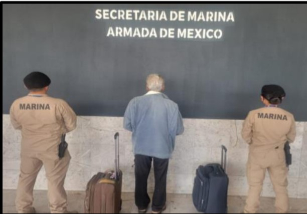 El hombre extranjero fue arrestado en Ciudad de México El hombre extranjero fue arrestado en Ciudad de México