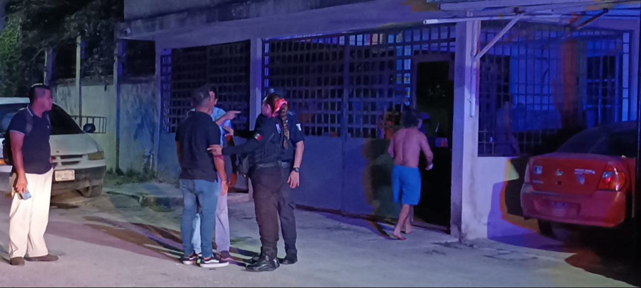 El hombre herido no quiso ser trasladado al hospital El hombre herido no quiso ser trasladado al hospital