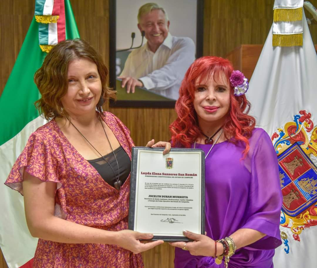 Jocelyn Durán Murrieta ahora será la titular de la Secretaría de Medio Ambiente de Campeche Jocelyn Durán Murrieta ahora será la titular de la Secretaría de Medio Ambiente de Campeche