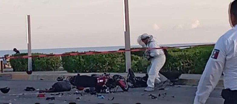 Accidente en Isla Mujeres deja a dos jóvenes fallecidos y una mujer herida