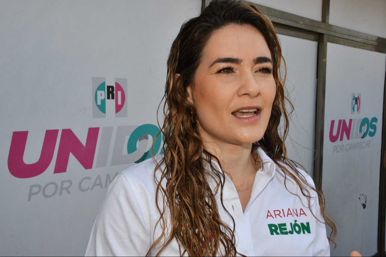 Ariana Rejón Lara, presidenta del PRI, presentó la denuncia en el IEEC Ariana Rejón Lara, presidenta del PRI, presentó la denuncia en el IEEC