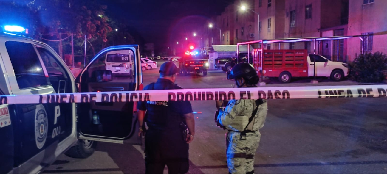 Balacera en Paseos del Mar de Cancún deja dos muertos y un herido