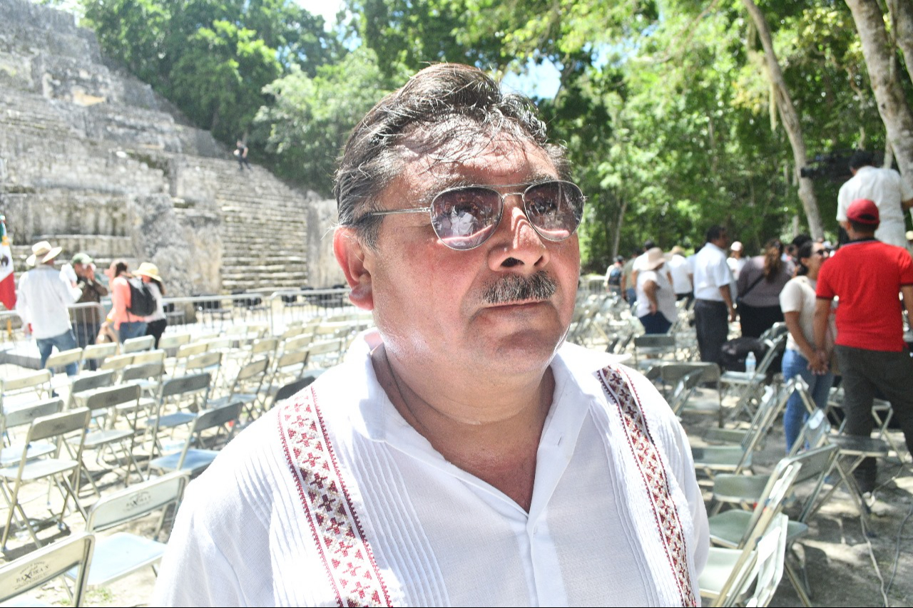 Luis Enrique Alvarado Moo destacó la derrama económica del Tren Maya y el acueducto en Calakmul Luis Enrique Alvarado Moo destacó la derrama económica del Tren Maya y el acueducto en Calakmul