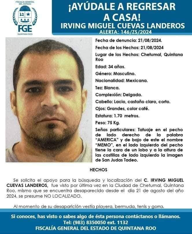 Reportan hallazgo de 3 cuerpos en descomposición en Chetumal Reportan hallazgo de 3 cuerpos en descomposición en Chetumal