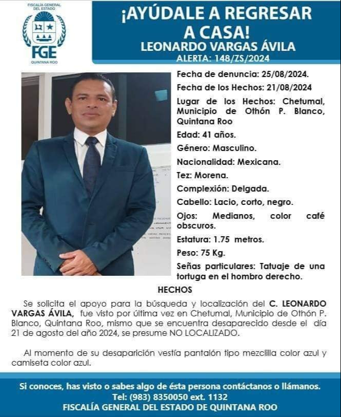 Reportan hallazgo de tres cuerpos en descomposición cerca de Oxtankah Reportan hallazgo de tres cuerpos en descomposición cerca de Oxtankah
