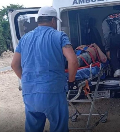 El obrero sufrió una caída de 30 metros, por lo que fue trasladado de emergencia al hospital El obrero sufrió una caída de 30 metros, por lo que fue trasladado de emergencia al hospital