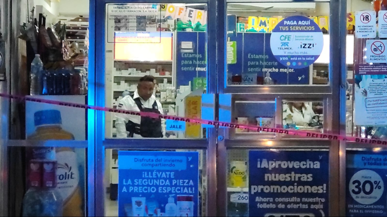 Elementos policíacos arribaron al lugar Elementos policíacos arribaron al lugar