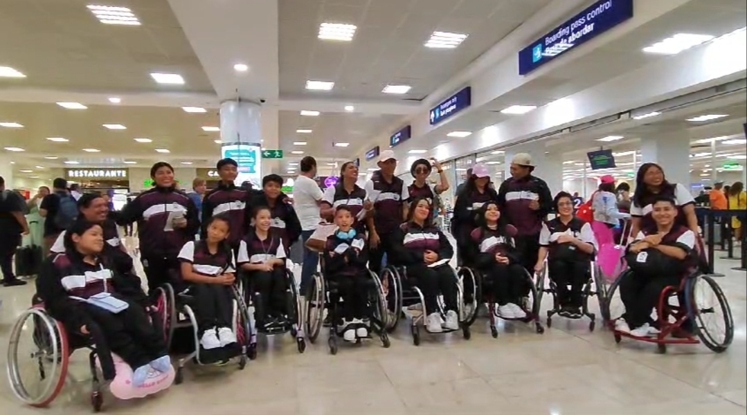 Parte equipo“Ko’ox Ook’ot” a Oaxaca para participar en el paraolímpico de danza