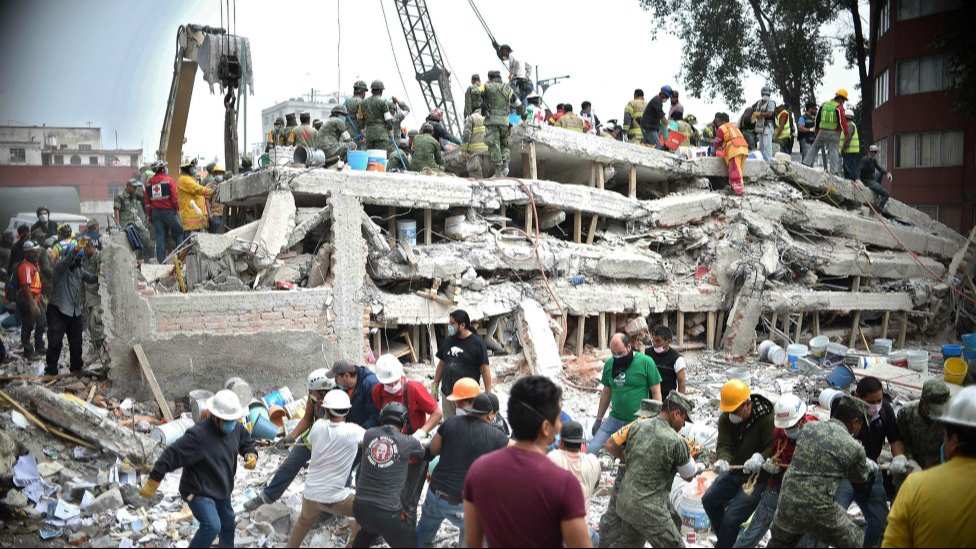 El 19 de septiembre de 2017, un sismo de magnitud 7.1 sacudió México El 19 de septiembre de 2017, un sismo de magnitud 7.1 sacudió México