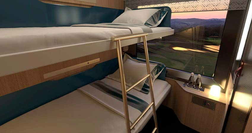 Contará con dormitorios para viajes extensos Contará con dormitorios para viajes extensos