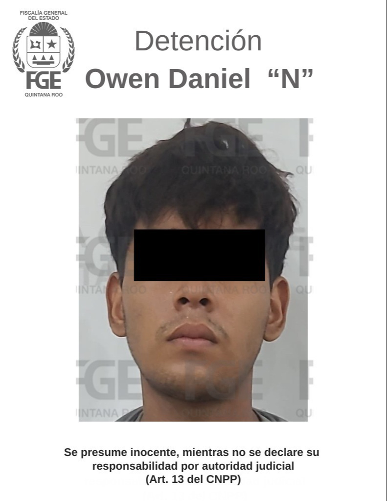 Fiscalía General de Quintana Roo confirma la detención de 3 personas tras homicidio de 5 víctimas Fiscalía General de Quintana Roo confirma la detención de 3 personas tras homicidio de 5 víctimas