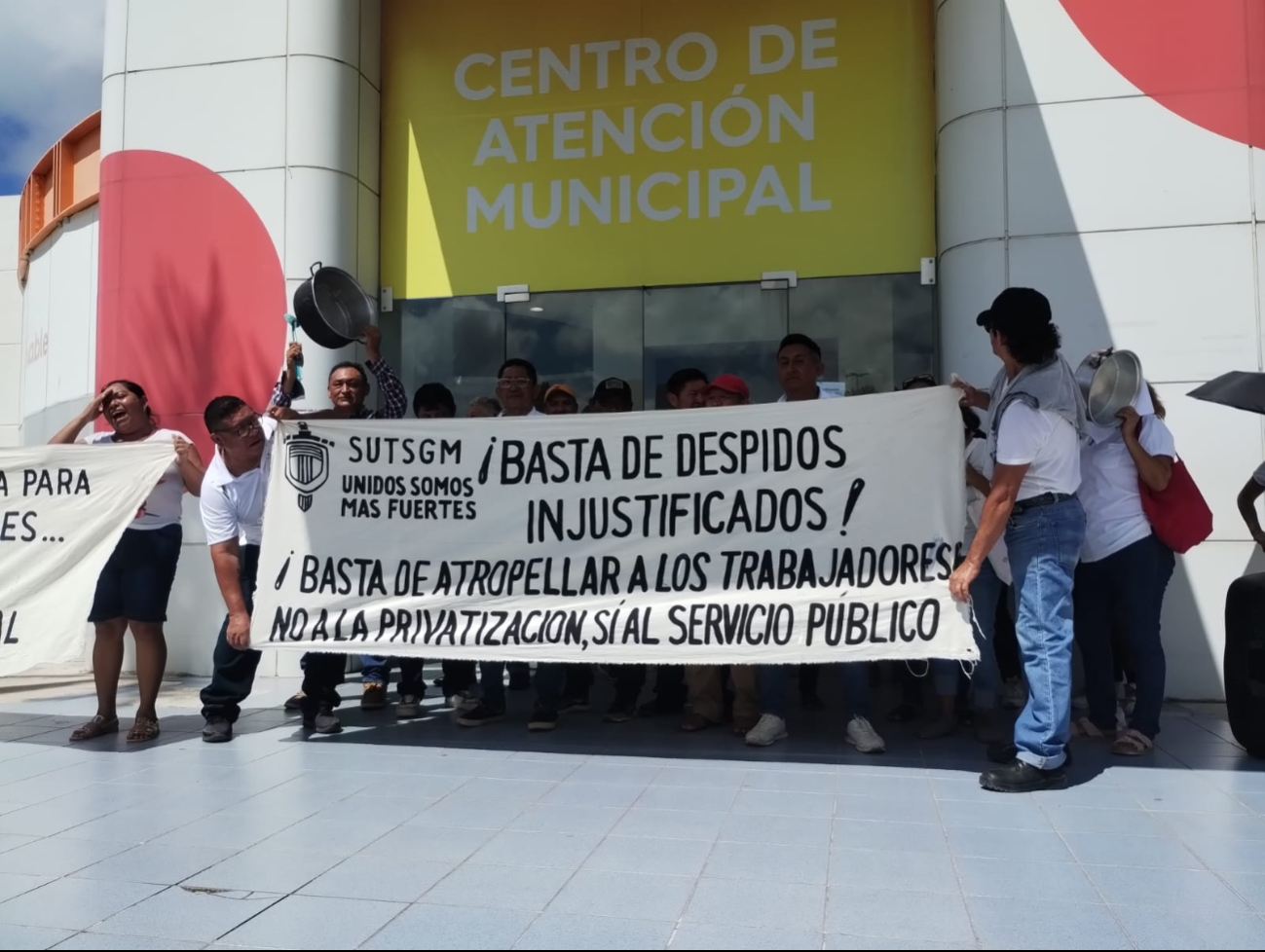 Protestantes llegaron CAM Protestantes llegaron CAM