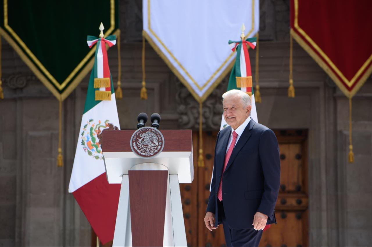 Andrés Manuel López Obrador durante su Sexto Informe de Gobierno Andrés Manuel López Obrador durante su Sexto Informe de Gobierno