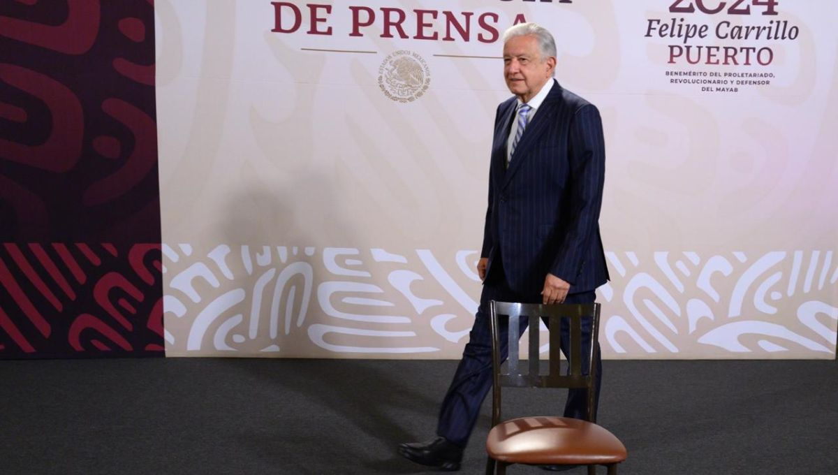 Andrés Manuel López Obrador rechaza plasmar en oro su frase icónica en el Congreso de Oaxaca