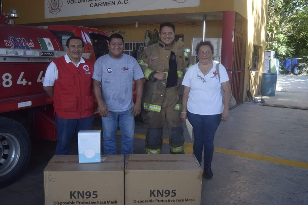 Ante el repunte de contagios de Covid-19 buscan proteger a bomberos y al personal del sector salud Ante el repunte de contagios de Covid-19 buscan proteger a bomberos y al personal del sector salud