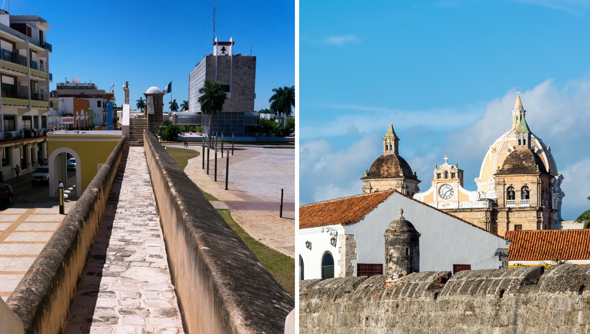 Campeche y Cartagena: destinos históricos con murallas impresionantes Campeche y Cartagena: destinos históricos con murallas impresionantes