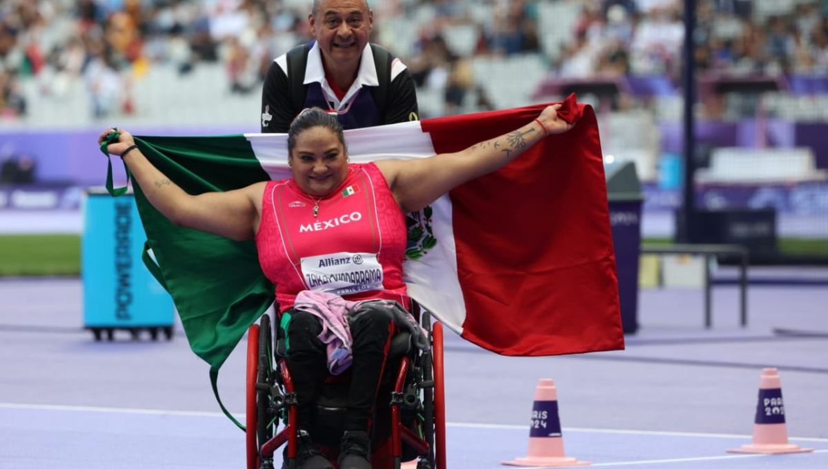 Gloria Zarza Guadarrama, ganó el primer oro para México en los Juegos Paralímpicos de París 2024