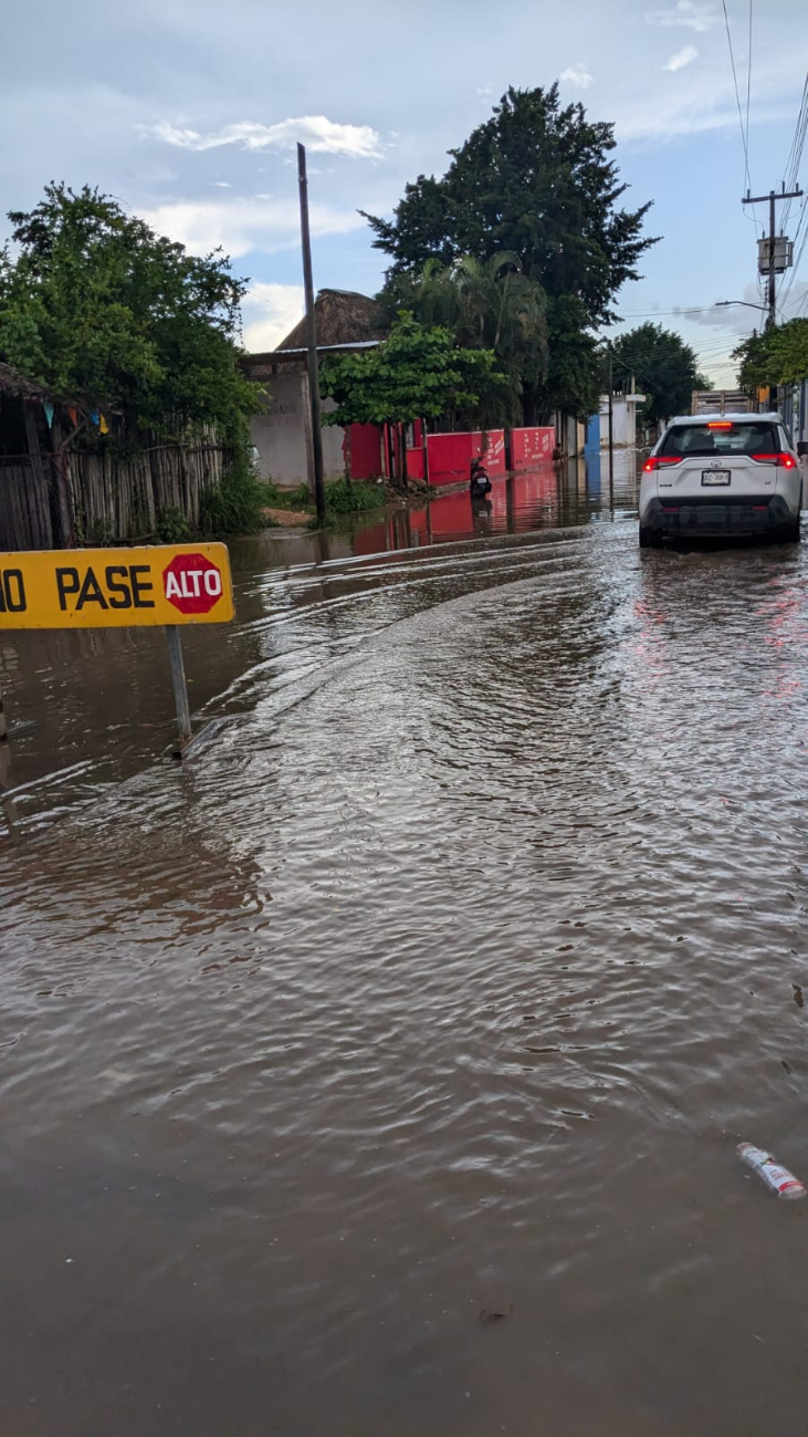 Lluvias provocan inundaciones en calles del centro y el parque central Lluvias provocan inundaciones en calles del centro y el parque central