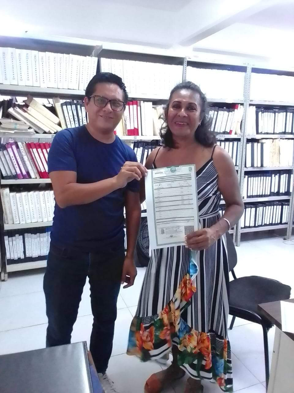 15 personas trans en Campeche obtienen sus actas de nacimiento con nueva identidad 