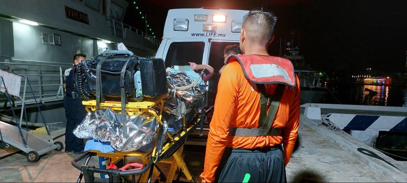 Trasladan a buzo a Cancún para recibir tratamiento especializado Trasladan a buzo a Cancún para recibir tratamiento especializado