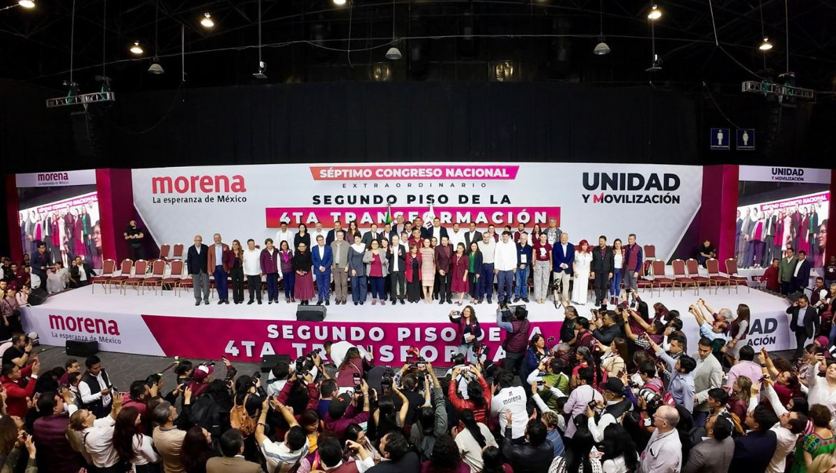 AMLO celebra elección de Luisa María Alcalde como líder de Morena y nombramiento de su hijo en la Secretaría de Organización