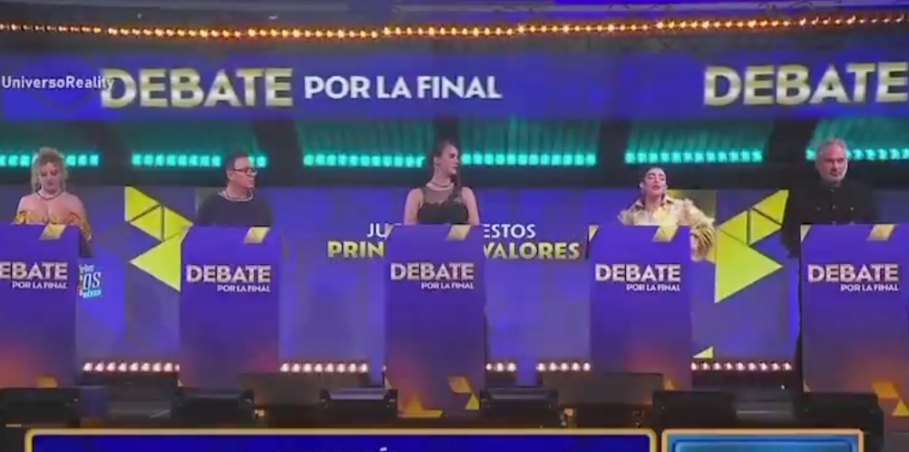La Casa de los Famosos: Así fue el debate de los finalistas La Casa de los Famosos: Así fue el debate de los finalistas