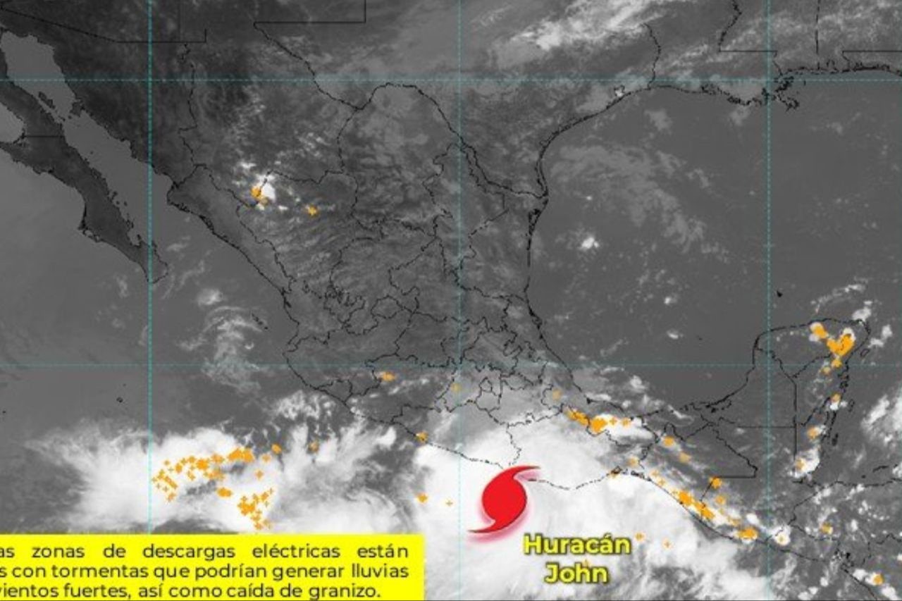 Se forma Huracán ‘John’ y está podría ser su trayectoria Se forma Huracán ‘John’ y está podría ser su trayectoria