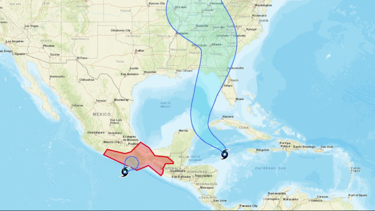 Efectos del potencial ciclón "Nueve" llegan a Cancún Efectos del potencial ciclón "Nueve" llegan a Cancún