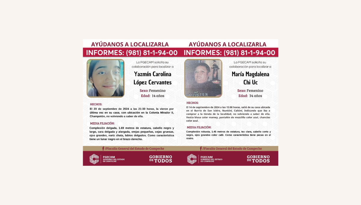 En tan sólo tres años, se han reportado 533 personas desaparecidas; 14 han sido halladas sin vida En tan sólo tres años, se han reportado 533 personas desaparecidas; 14 han sido halladas sin vida