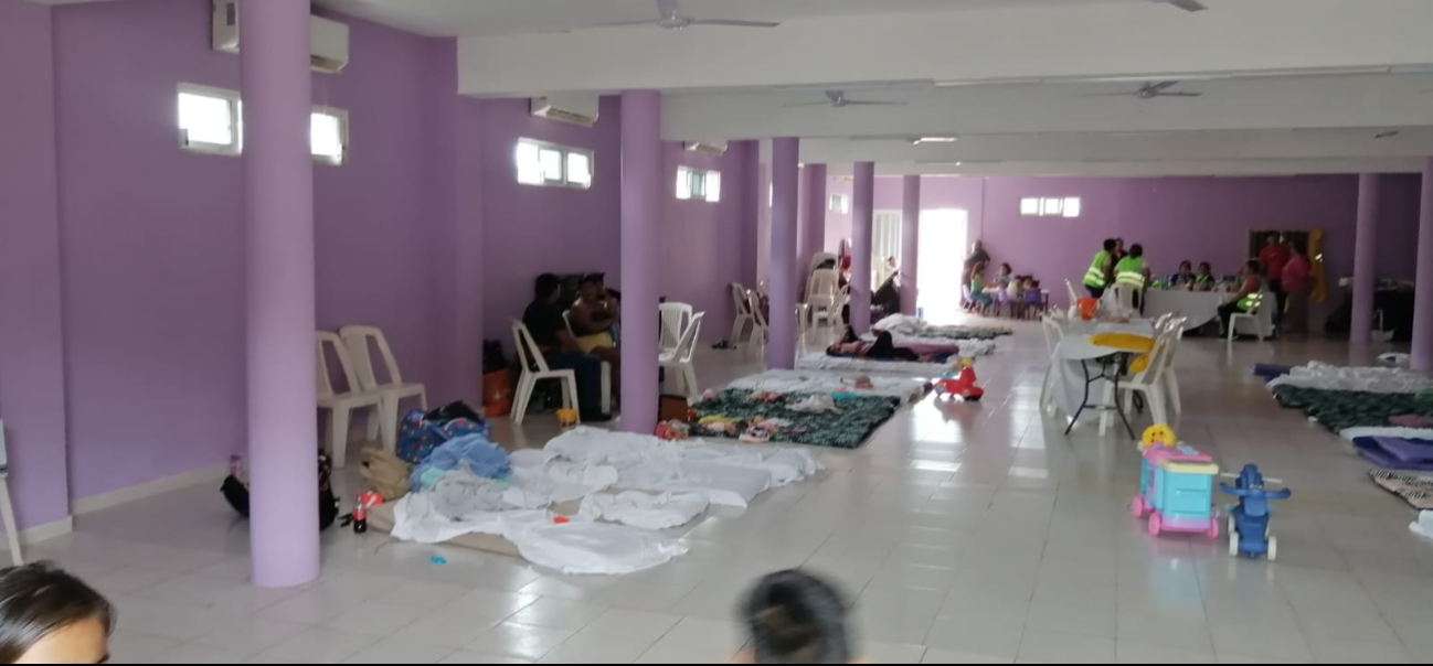 Hasta las 20:00 horas, 20 personas ya se encontraban en los refugios, y se espera que más lleguen durante la noche Hasta las 20:00 horas, 20 personas ya se encontraban en los refugios, y se espera que más lleguen durante la noche