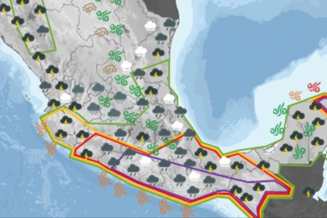 Se esperan fuertes lluvias en Guerrero y Oaxaca por 'John' Se esperan fuertes lluvias en Guerrero y Oaxaca por 'John'