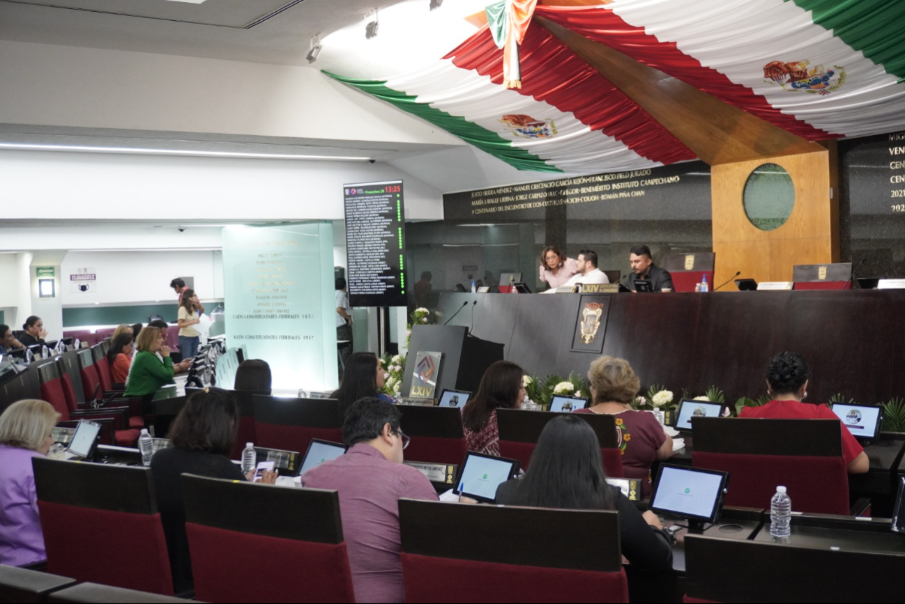Congreso del Estado de Campeche aprueba reformas constitucionales de AMLO