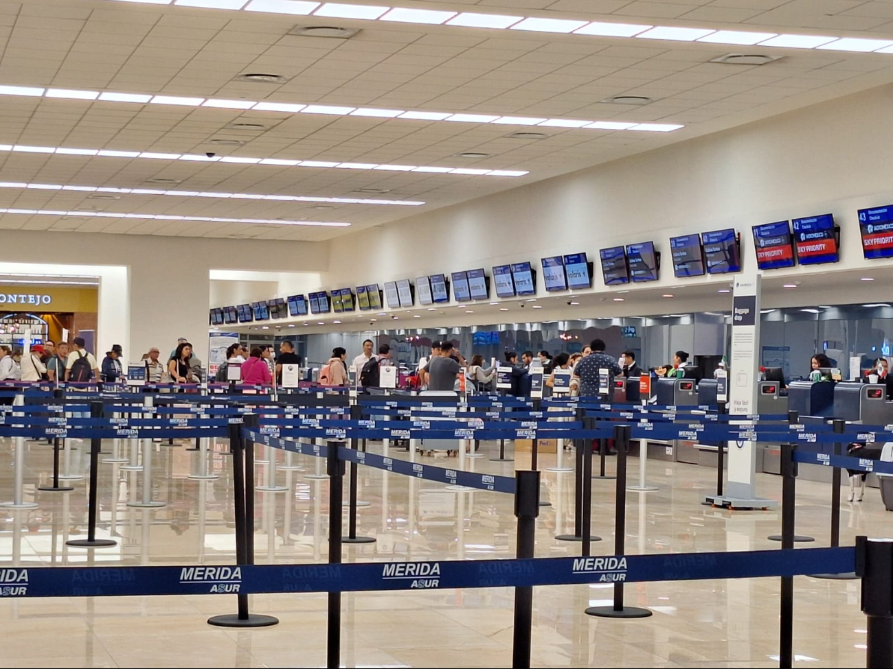 Los vuelos no han sido cancelados en el aeropuerto de Mérida Los vuelos no han sido cancelados en el aeropuerto de Mérida