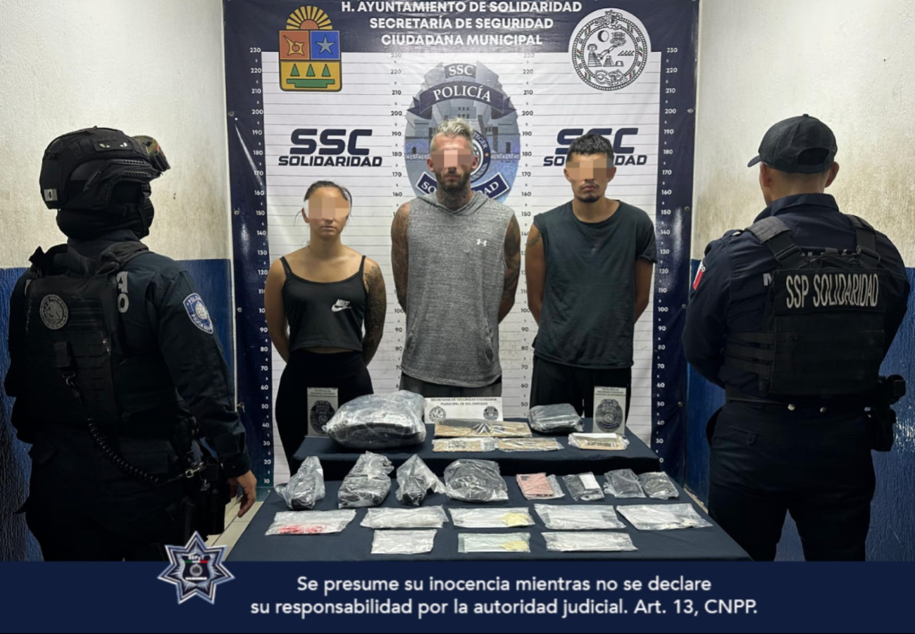 Extranjeros se atreven a huir de policías cargados con drogas y armas