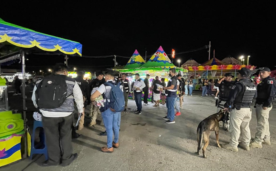Decomisan 375 vapeadores en la Feria de San Román en Campeche