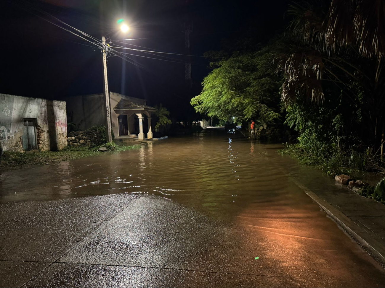 La primera lluvia fuerte se registró durante la madrugada La primera lluvia fuerte se registró durante la madrugada