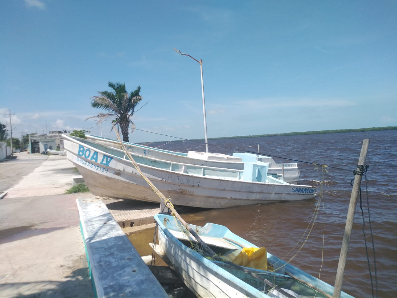 Los pescadores de Sabancuy han detenido sus actividades pesqueras por segundo día consecutivo Los pescadores de Sabancuy han detenido sus actividades pesqueras por segundo día consecutivo