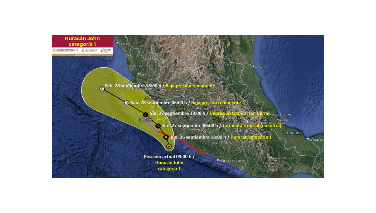 Michoacán será uno de los estados más afectados, con lluvias extraordinarias y vientos fuertes Michoacán será uno de los estados más afectados, con lluvias extraordinarias y vientos fuertes