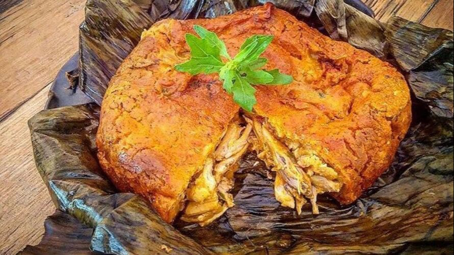 Tradicionalmente el pibipollo es circular Tradicionalmente el pibipollo es circular