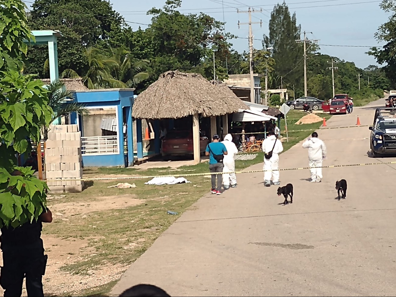 Al huir los sujetos dispararon al aire