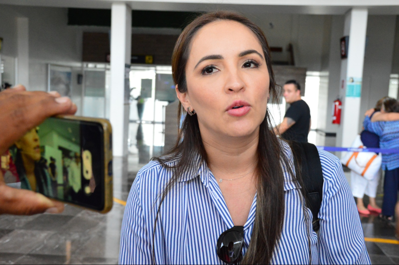 Ciudadanos estallan contra Biby Rabelo por falta de agua en Lerma Ciudadanos estallan contra Biby Rabelo por falta de agua en Lerma