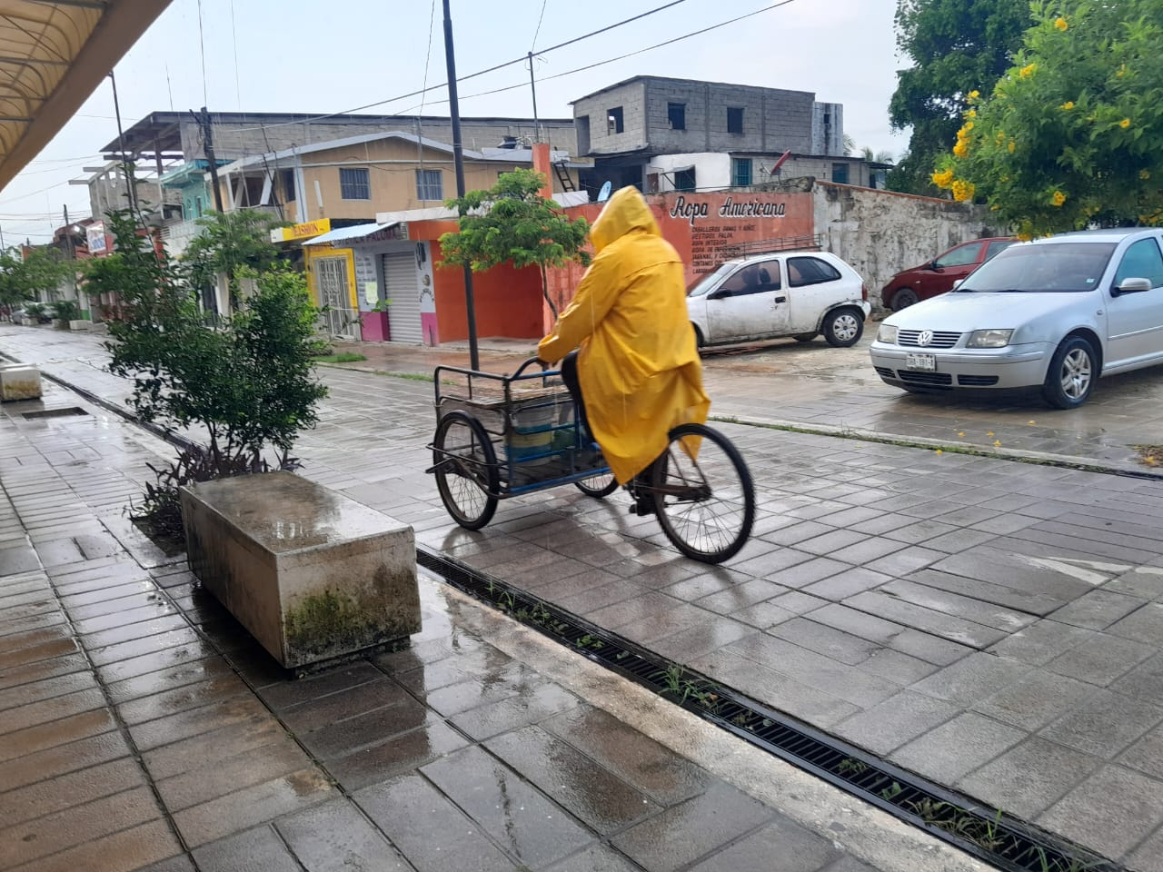 No hubo inundaciones, solo encharcamientos en las calles No hubo inundaciones, solo encharcamientos en las calles