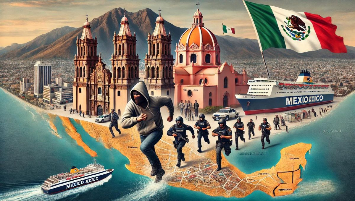 Salvador estuvo huyendo por varios estados de la República, antes de ser capturado en Campeche Salvador estuvo huyendo por varios estados de la República, antes de ser capturado en Campeche