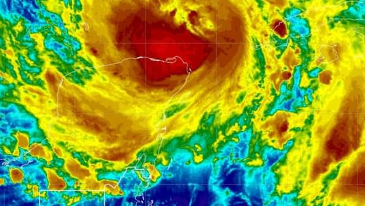 Tormenta Tropical se formaría en el Mar Caribe cerca de la Península de Yucatán