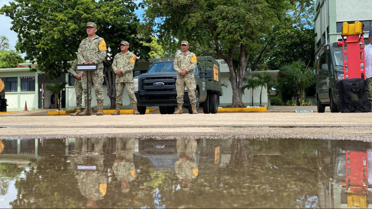 Sedena en Campeche, preparada ante desastres naturales