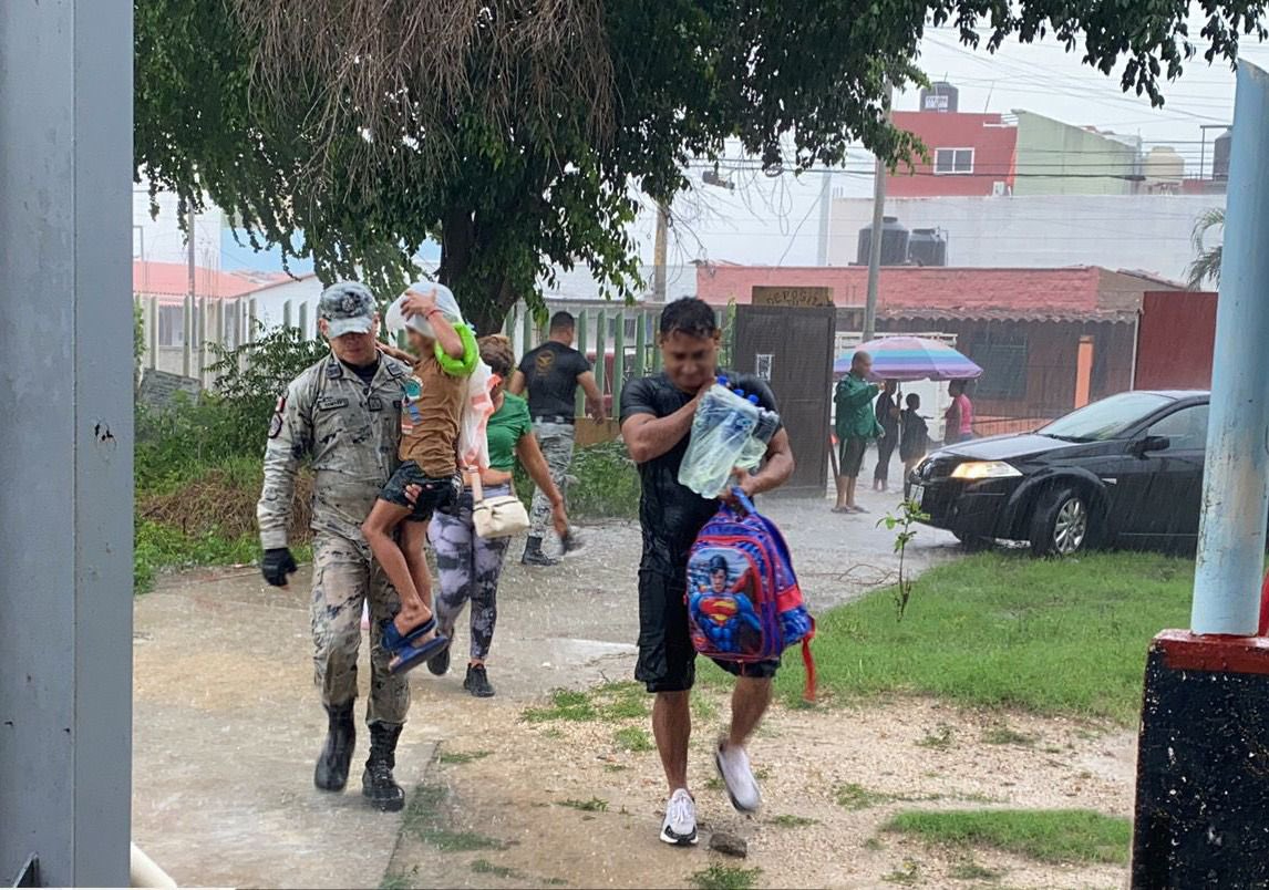 Se han concluido las evacuaciones en Acapulco Se han concluido las evacuaciones en Acapulco