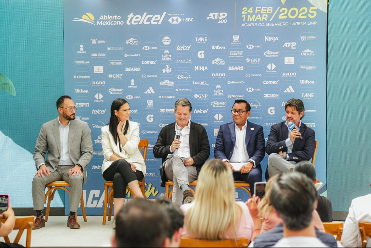 Así fue la presentación del Abierto de Tenis 2025 Así fue la presentación del Abierto de Tenis 2025